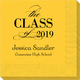 Classic Class of Graduation Napkins Image 4 of 4